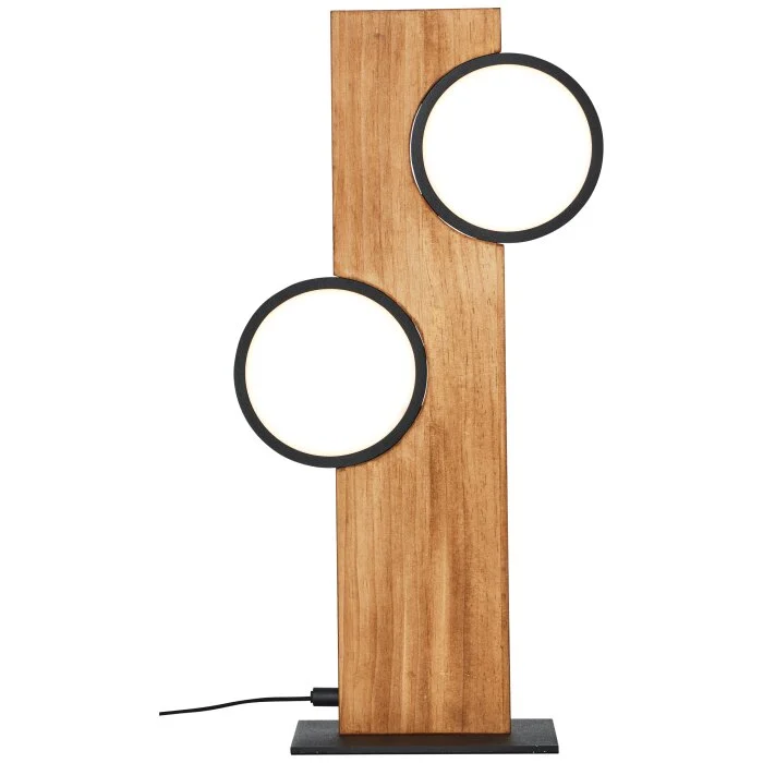 Brilliant Cheesy Lámpara de mesa LED Negro, 1 luz