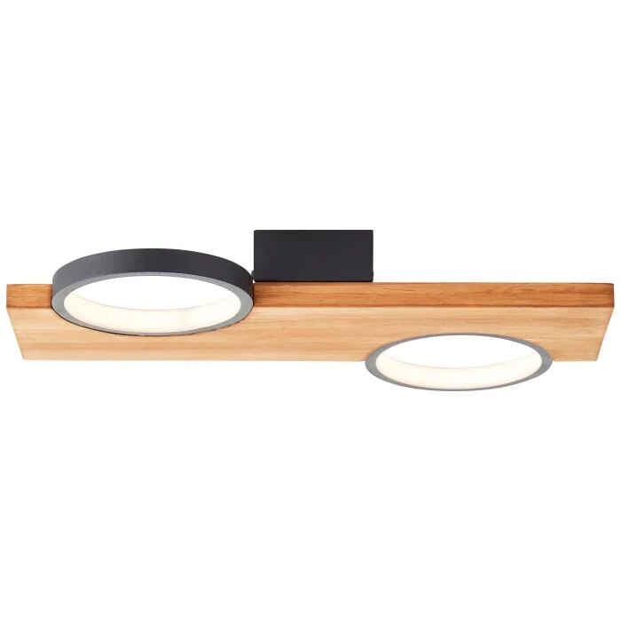 Brilliant Cheesy Lámpara de Techo LED Negro, 1 luz