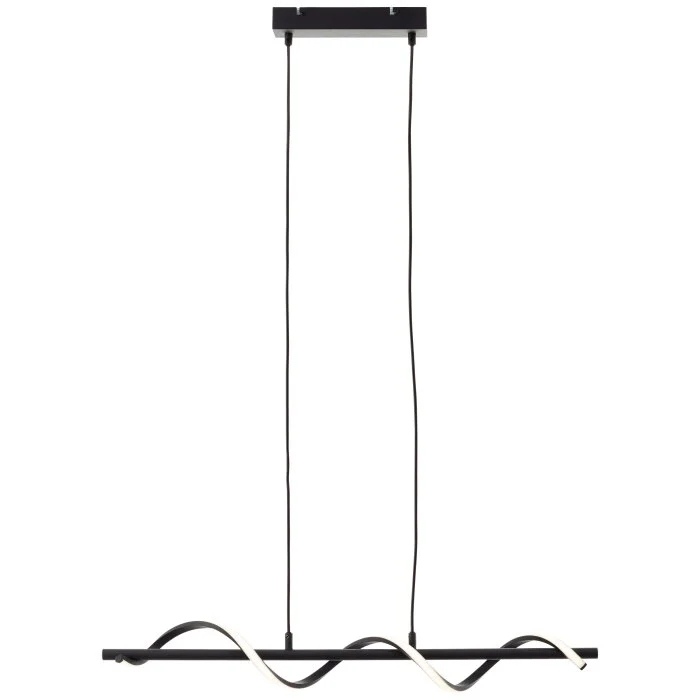 Brilliant Eunice Lámpara Colgante LED Negro, 1 luz