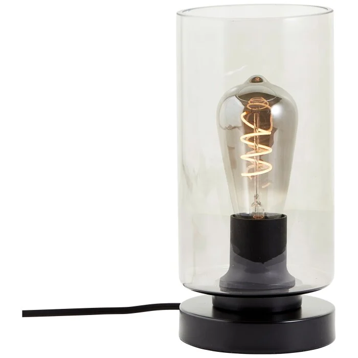 Brilliant Mesmer Lámpara de mesa Negro, 1 luz
