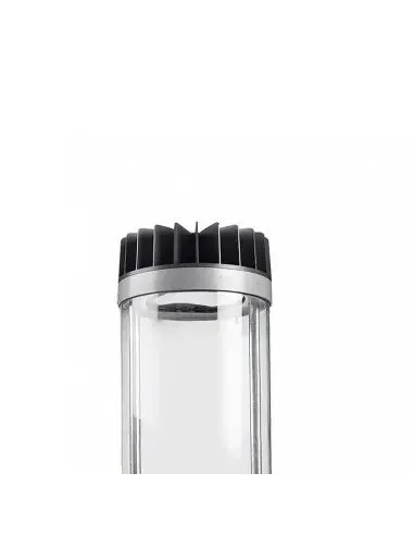 Cabezal LED de farola LedsC4 Citizen gris urbano 3000K regulable IP65 60-3239-Z5-CL