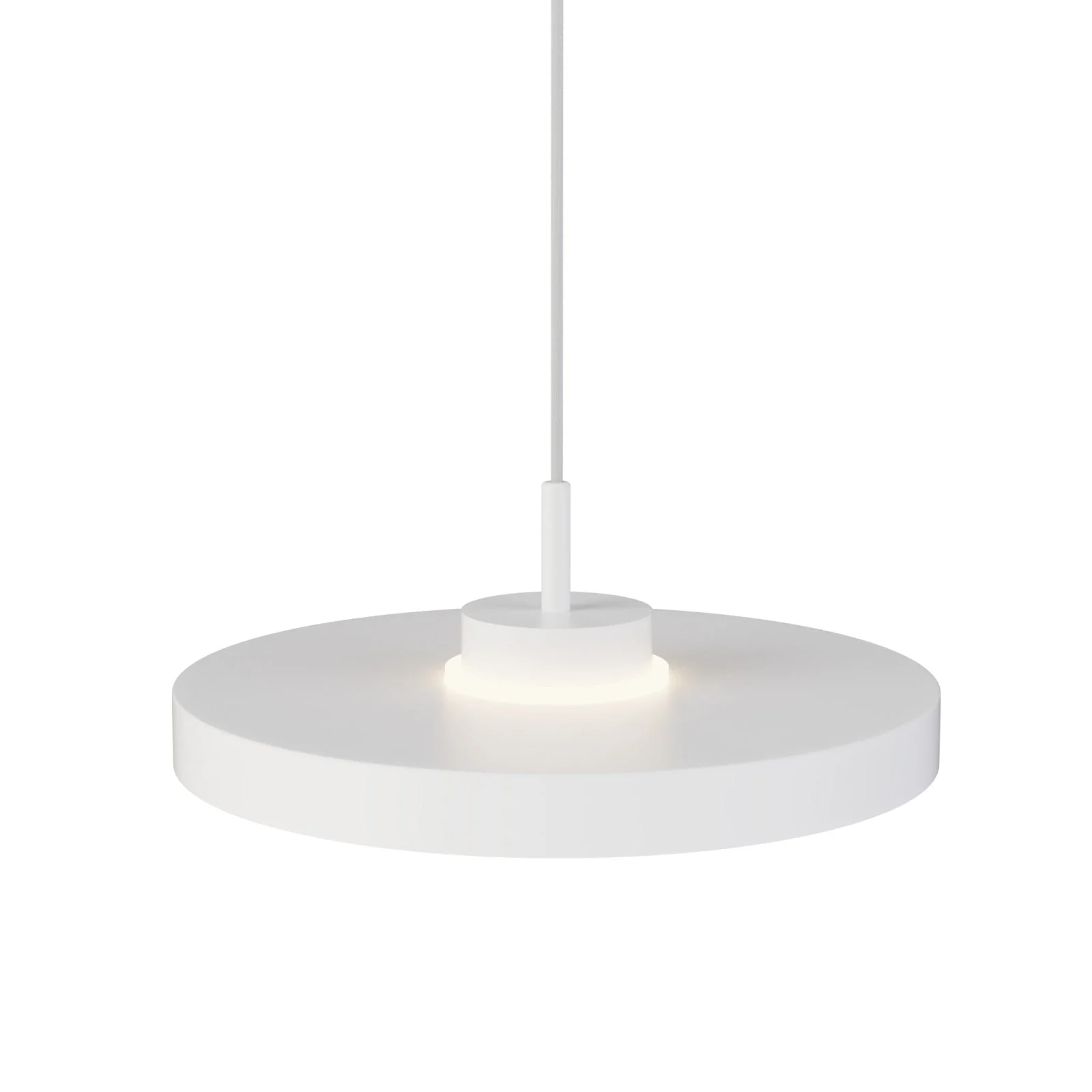 Lámpara de techo colgante Sulion Carmen LED metal CCT Ø40cm 9W