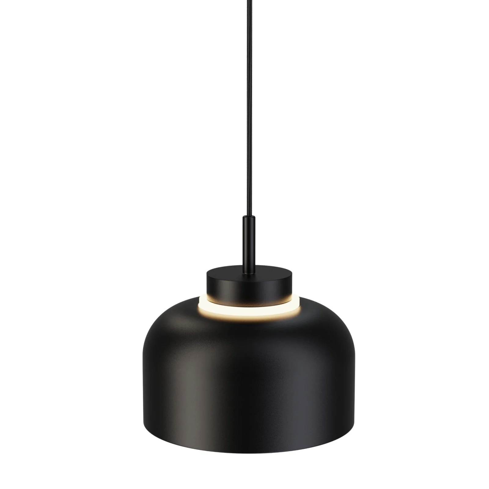 Lámpara de techo colgante Sulion Carmen LED metal CCT Ø25cm 9W