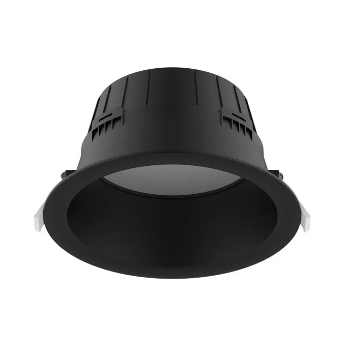 Noxion Downlight LED Hera Profundo Empotrado Negro 21W 2400lm - 827-840 CCT | 226mm - Recorte 200mm