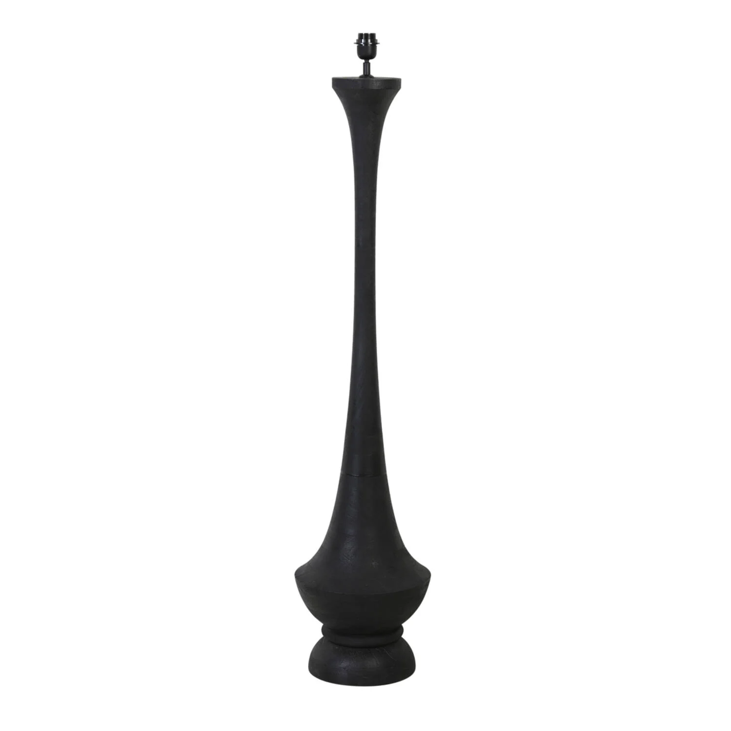 Base de lámpara de mesa negra elegante Light & Living Nicolo