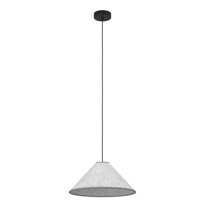 Eglo ALSAGER Lámpara Colgante Negro, 1 luz
