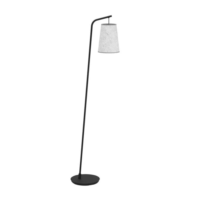 Eglo ALSAGER Lámpara de Pie Negro, 1 luz