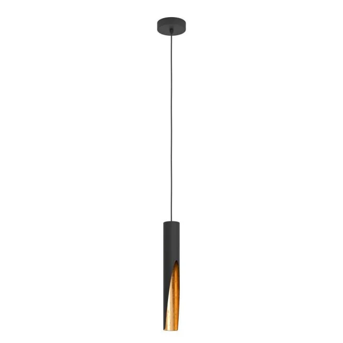 Eglo BARBOTTO Lámpara Colgante LED dorado, Negro, 1 luz
