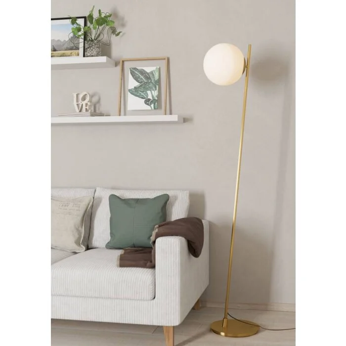 Eglo RONDO Lámpara de Pie Latón, 1 luz
