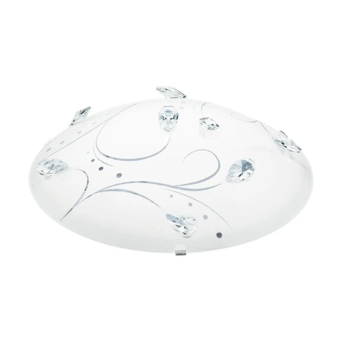 Eglo SORRENTA 1 Lámpara de techo LED Blanca, 1 luz
