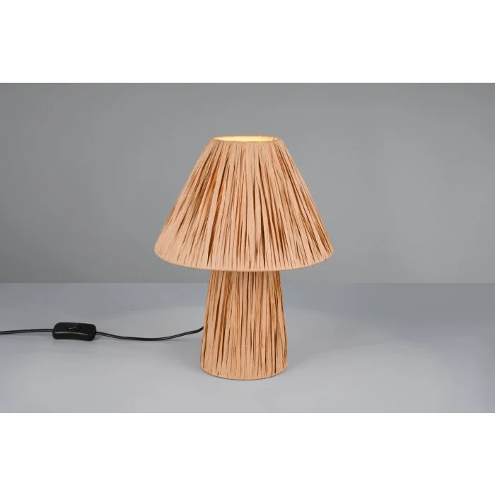 Estilo champiñón  Lámparas Reality Anea Lámparas de mesa Madera clara, 2 luces