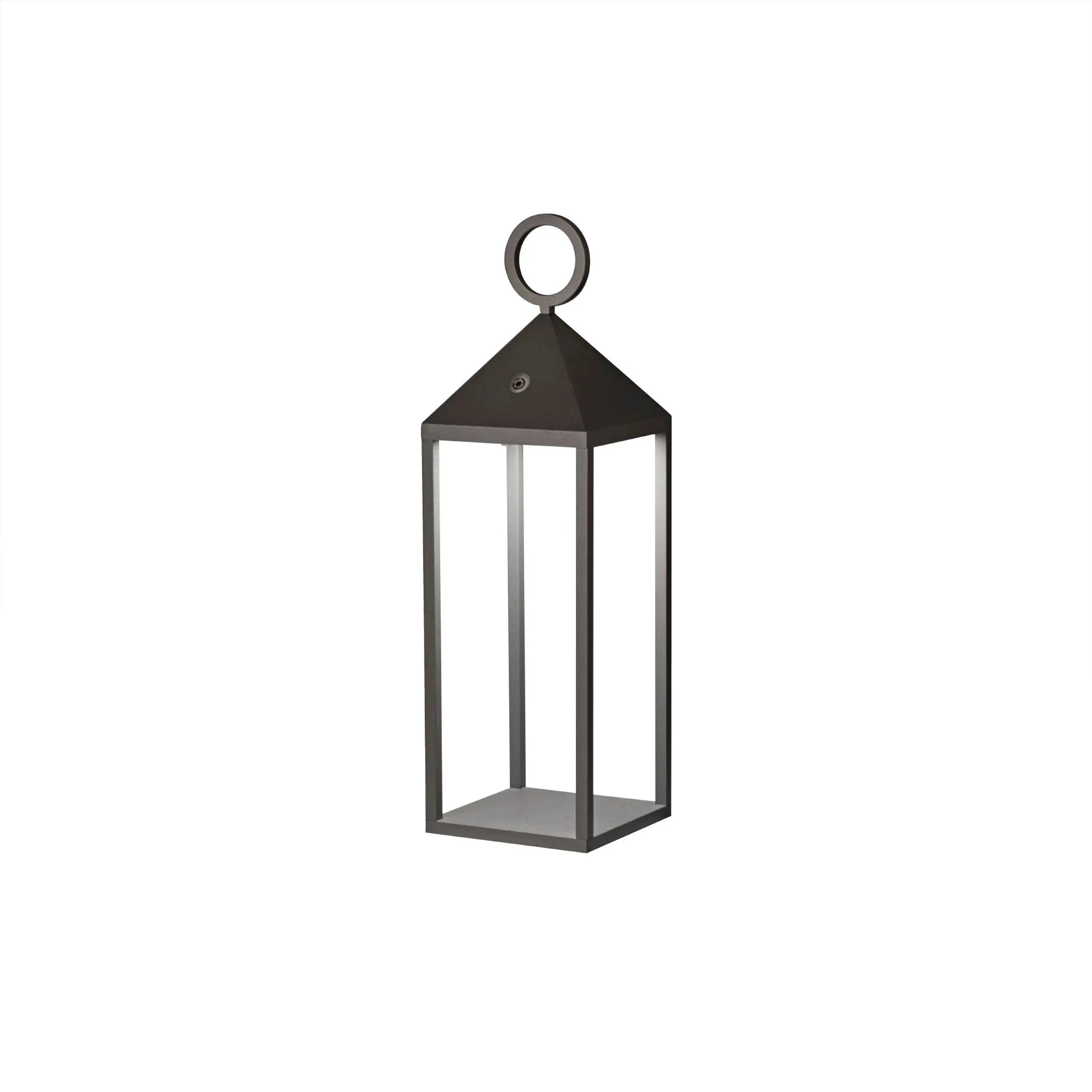 Lámpara de mesa de exterior portátil Faro Argus 47cm LED gris oscuro 3000K IP54 70784