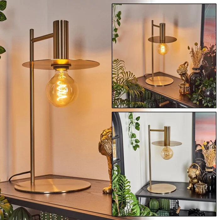 Faido Lámpara de mesa Latón, 1 luz
