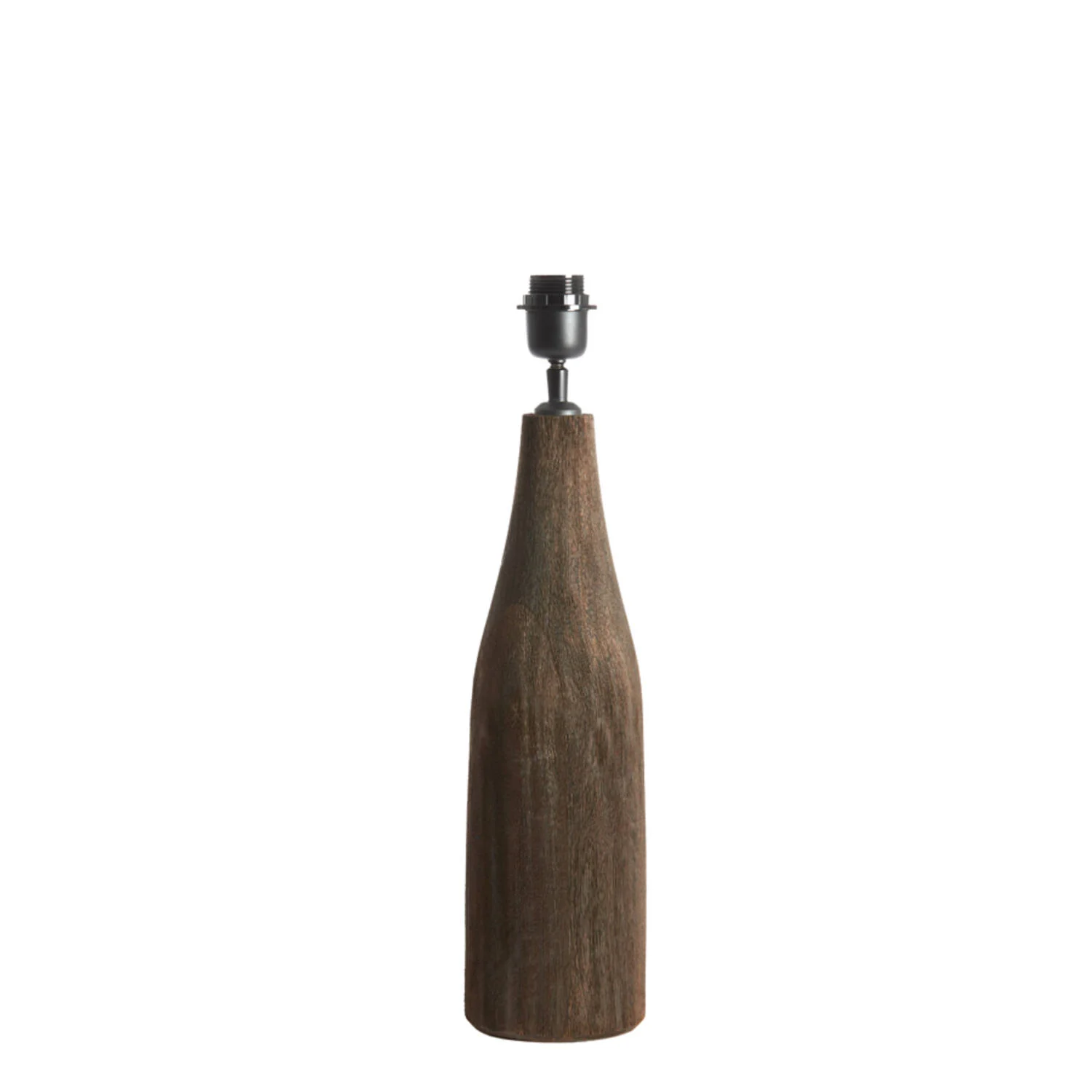 Base de lámpara de mesa de madera marrón oscuro Light & Living Trapino