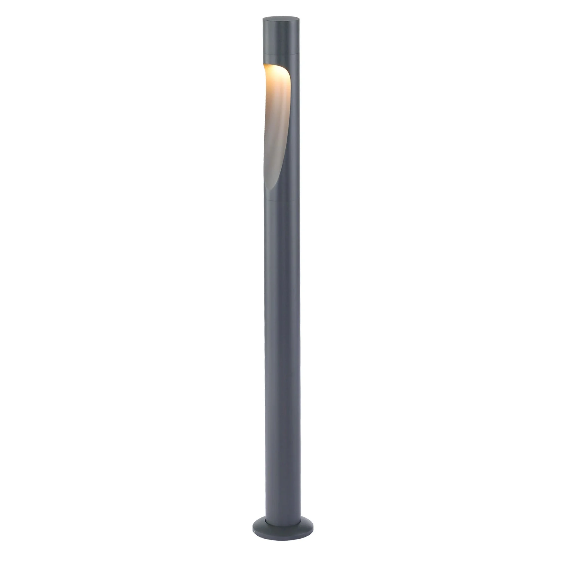 Baliza de exterior Mantra Aran LED aluminio gris oscuro 3000 IP65 Ø9,5cm 9285