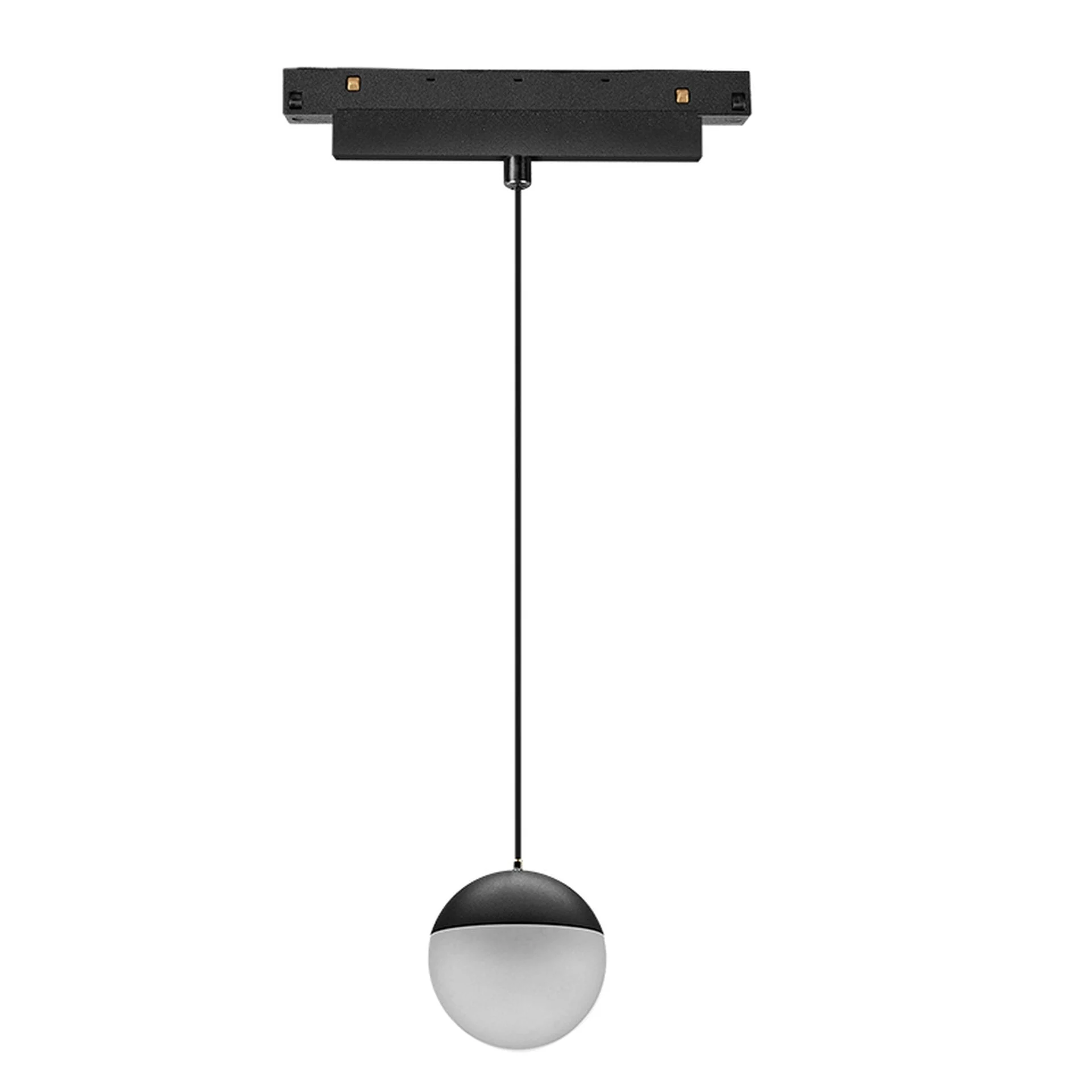 Empotrable Mantra Magneto LED aluminio negro 3000 IP20 Ø9,5cm 8441