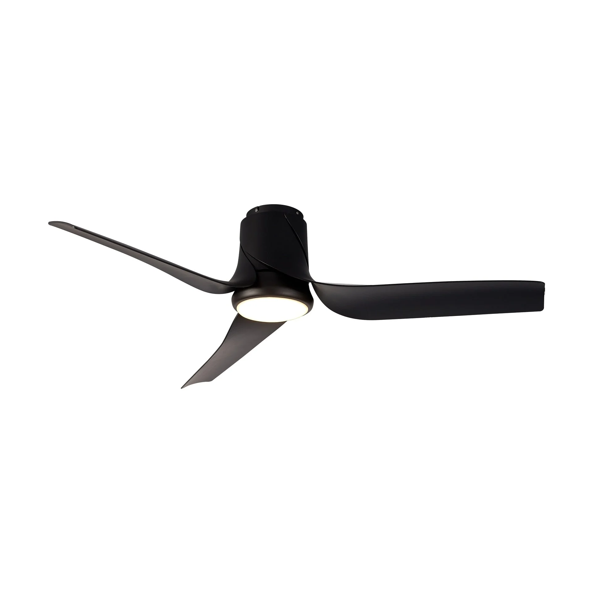 Ventilador de techo Mantra Ushuaia grande LED acero negro 2700-5000 regulable IP20 Ø133cm 8718