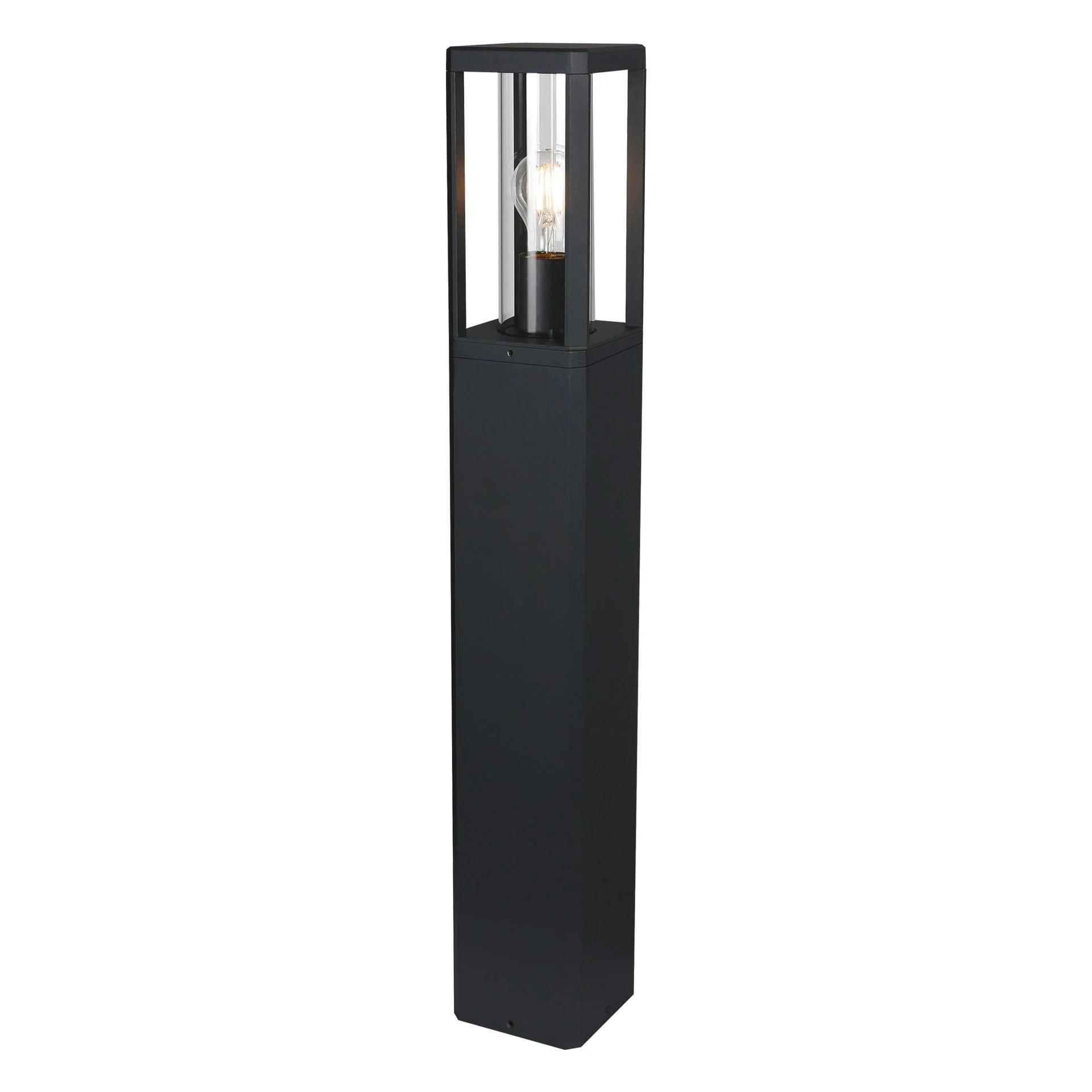 Baliza de exterior Mantra Nevada aluminio negro IP65 80cm 8901