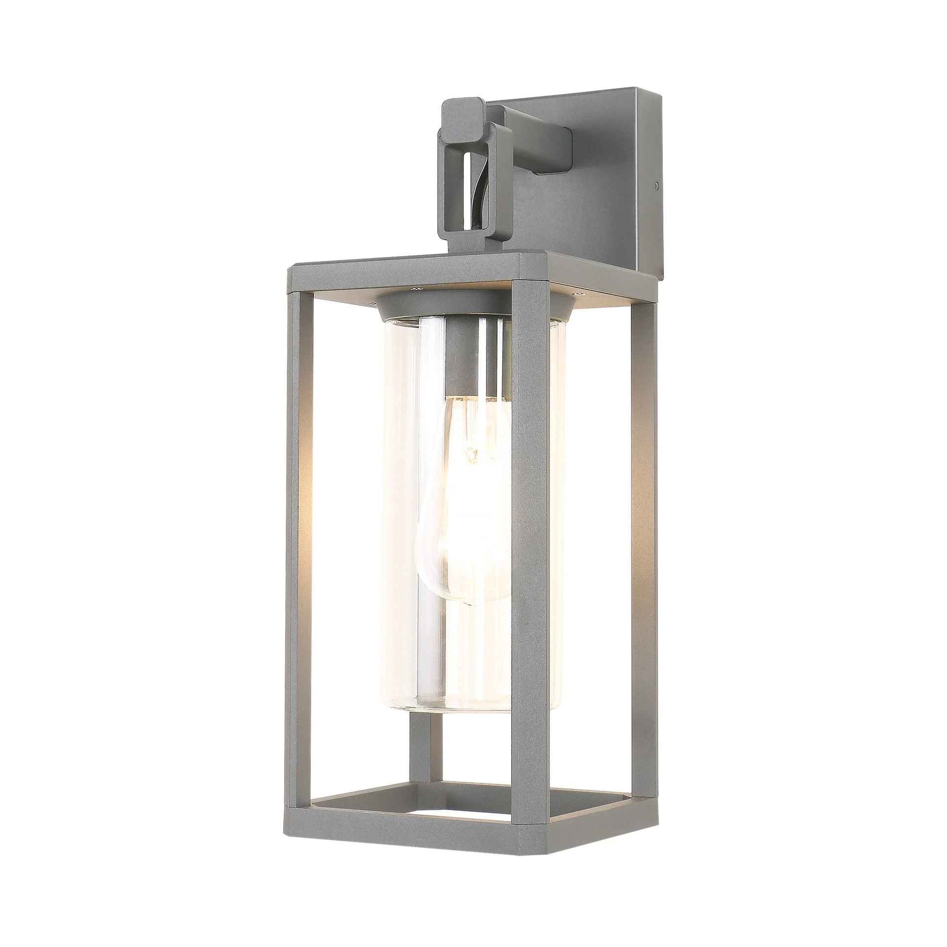 Aplique de exterior Alps Mantra gris oscuro E27 IP65 9113