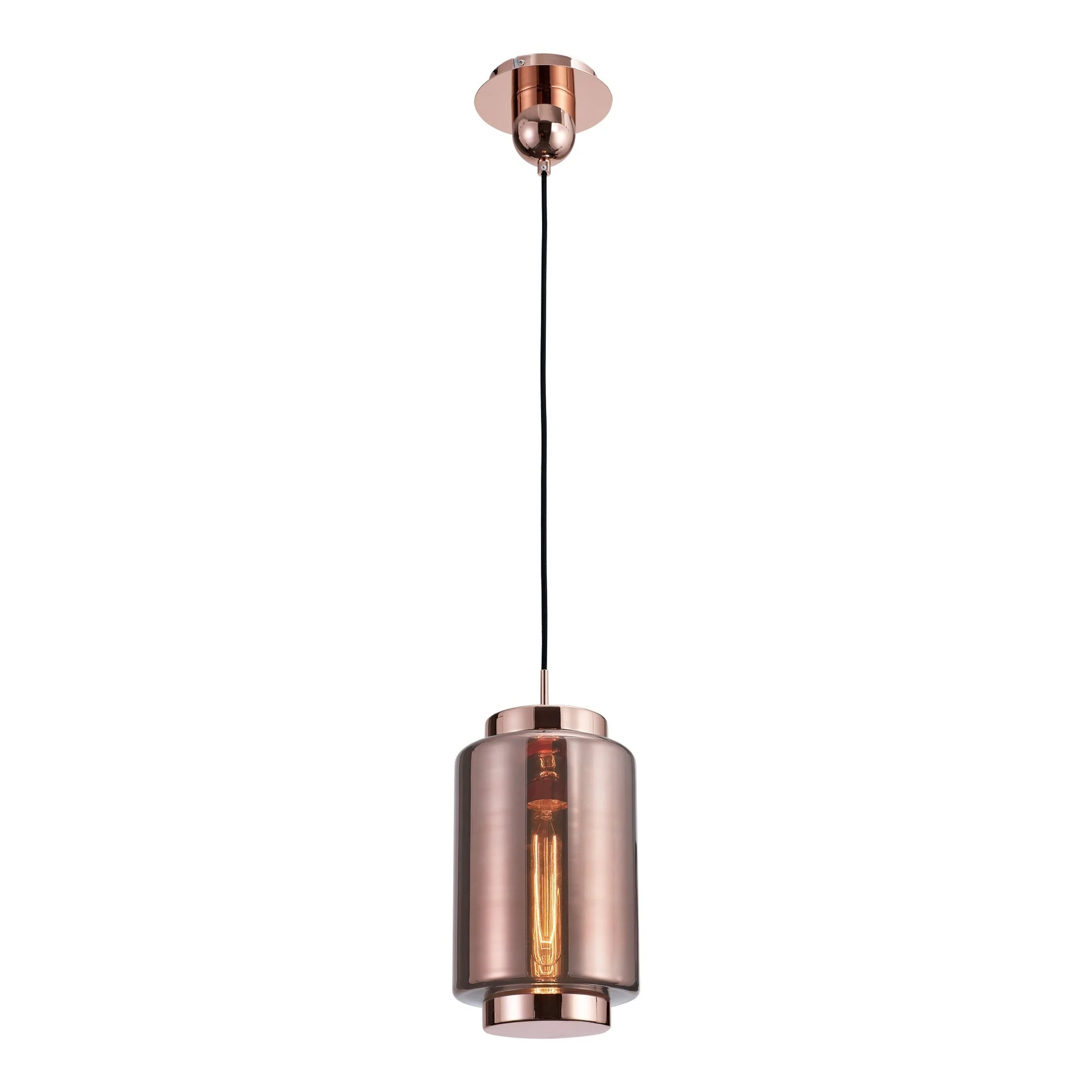 Mantra Jarras Lámpara de techo colgante cobre Ø17cm 6199
