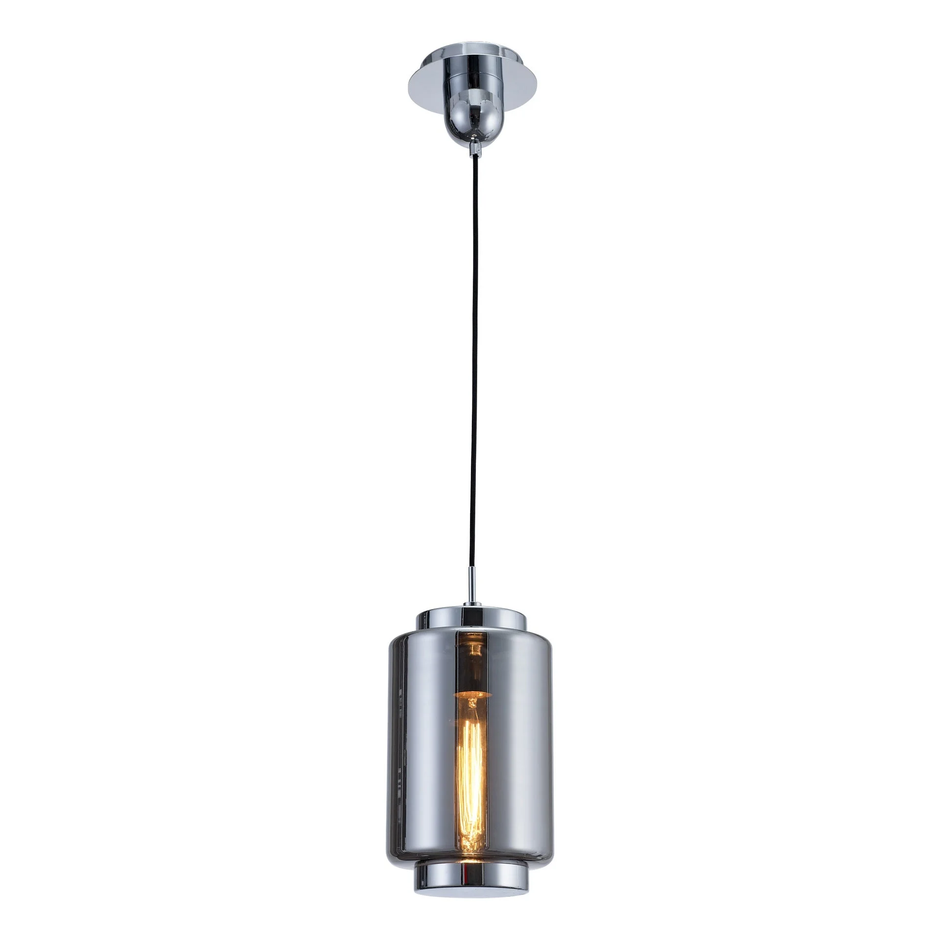 Mantra Jarras Lámpara de techo colgante XS gris oscuro 6200