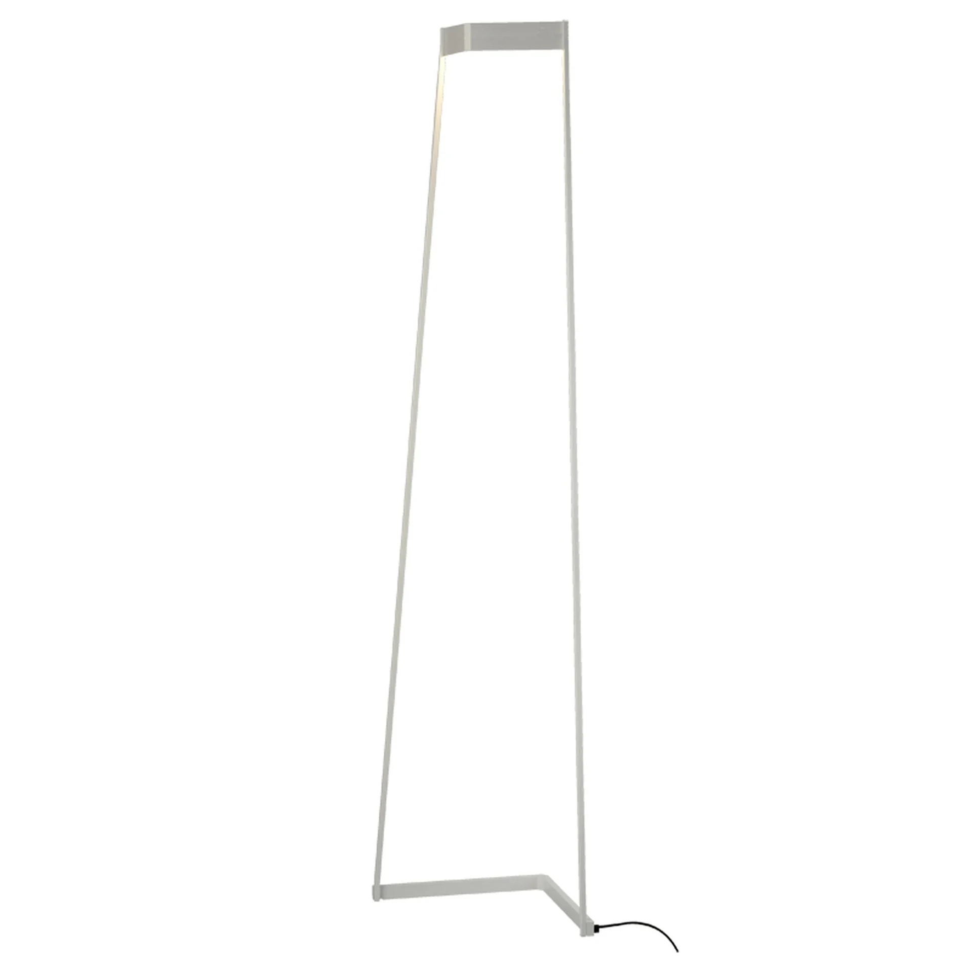 Lámpara de pie Mantra Minimal grande LED aluminio blanco 3000 regulable IP20 180cm 7440