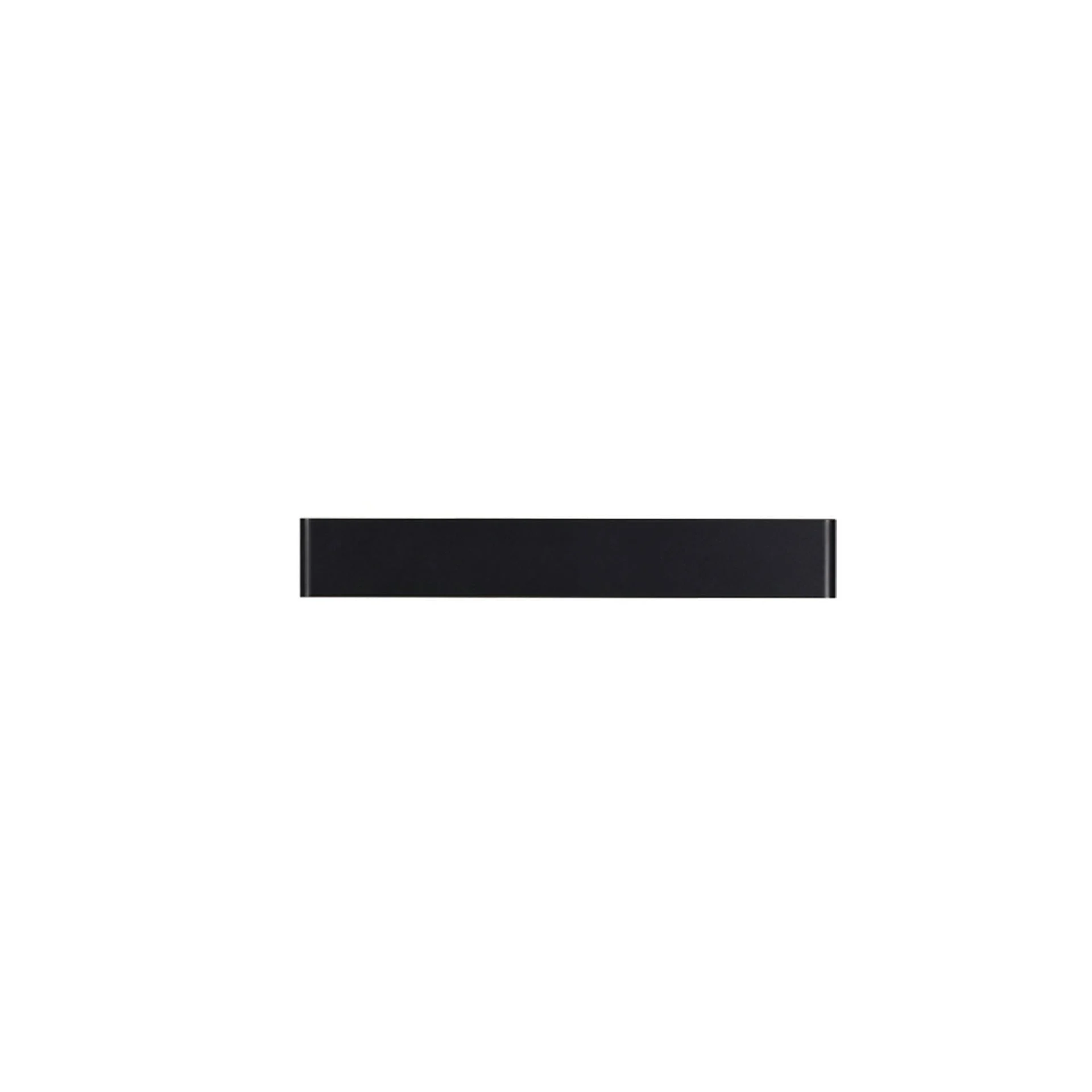 Aplique Mantra Egeo LED aluminio negro 3000 IP20 3,5cm 8907
