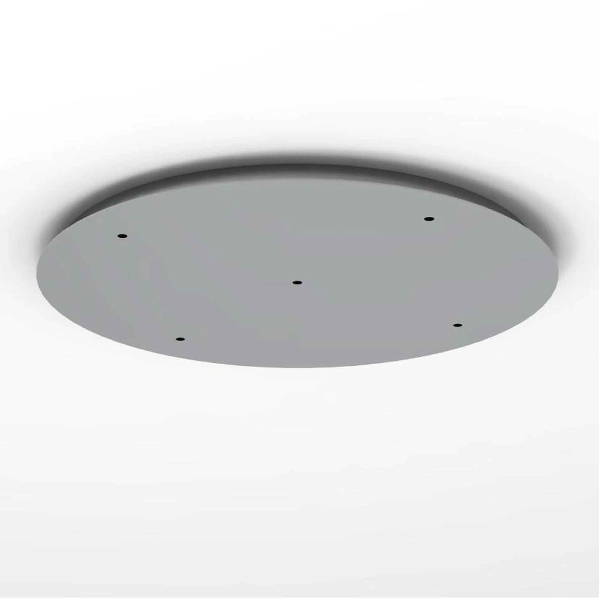 Lámpara de techo Mantra Jarras metal gris oscuro Ø75cm 6500