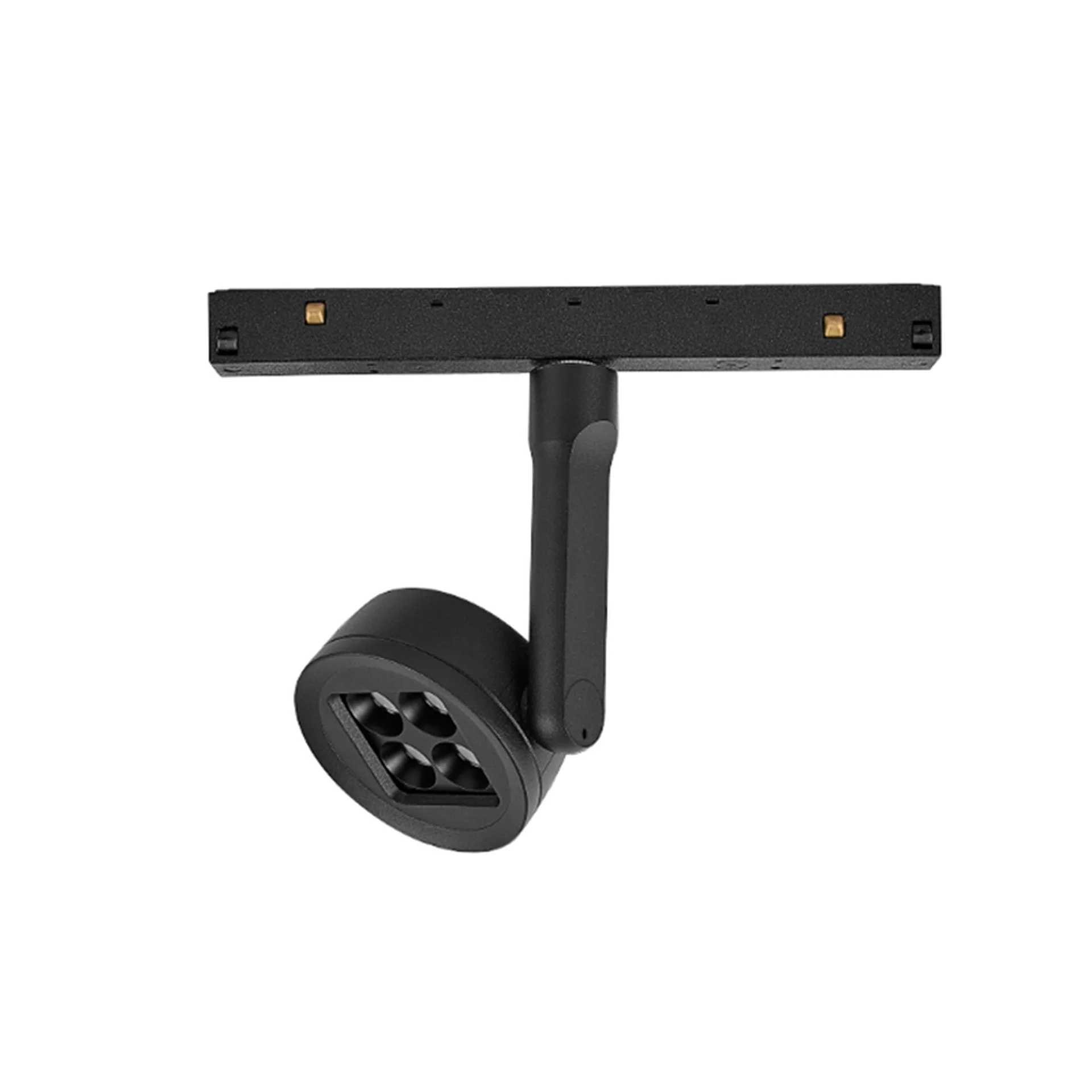Empotrable Mantra Magneto LED aluminio negro 3000 IP20 Ø7,5cm 8325