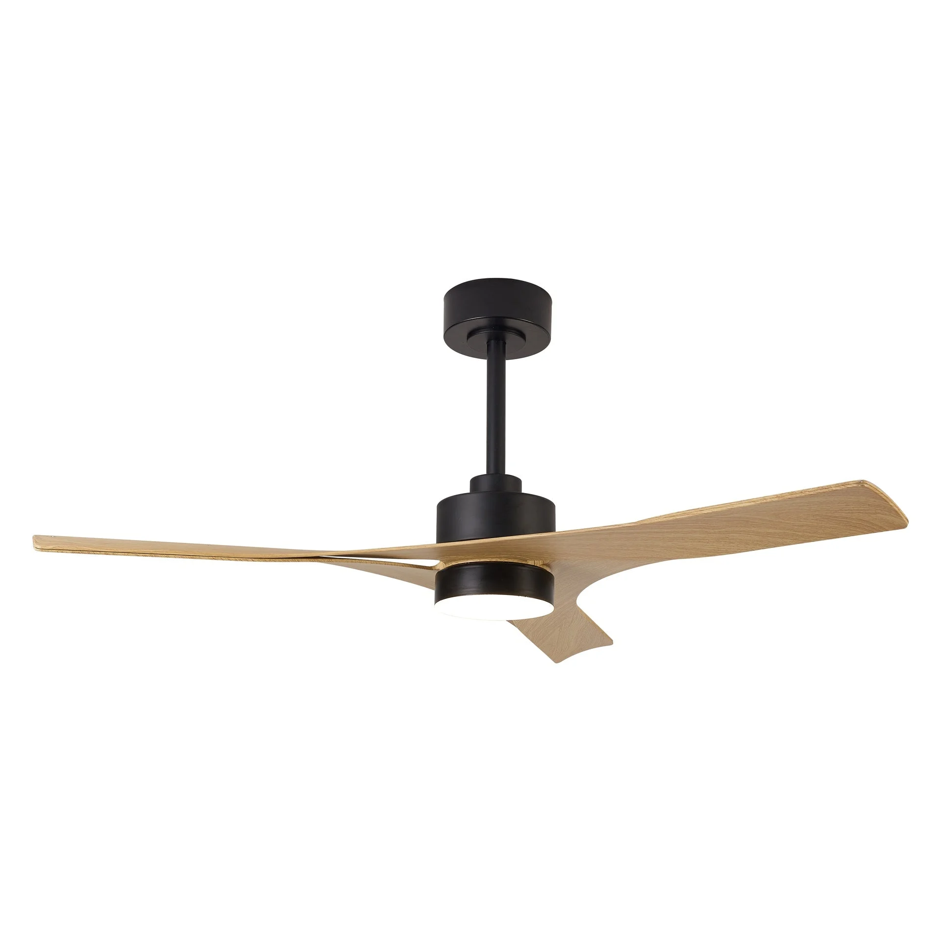 Ventilador de techo Mantra Thai grande LED acero negro 2700-5000 regulable IP20 Ø122cm 8716