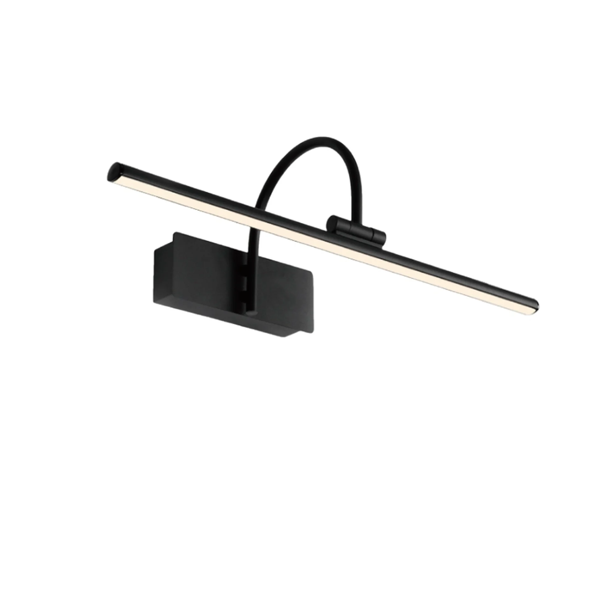Aplique Mantra Paracuru LED aluminio negro 3000 IP20 14,5cm 8915