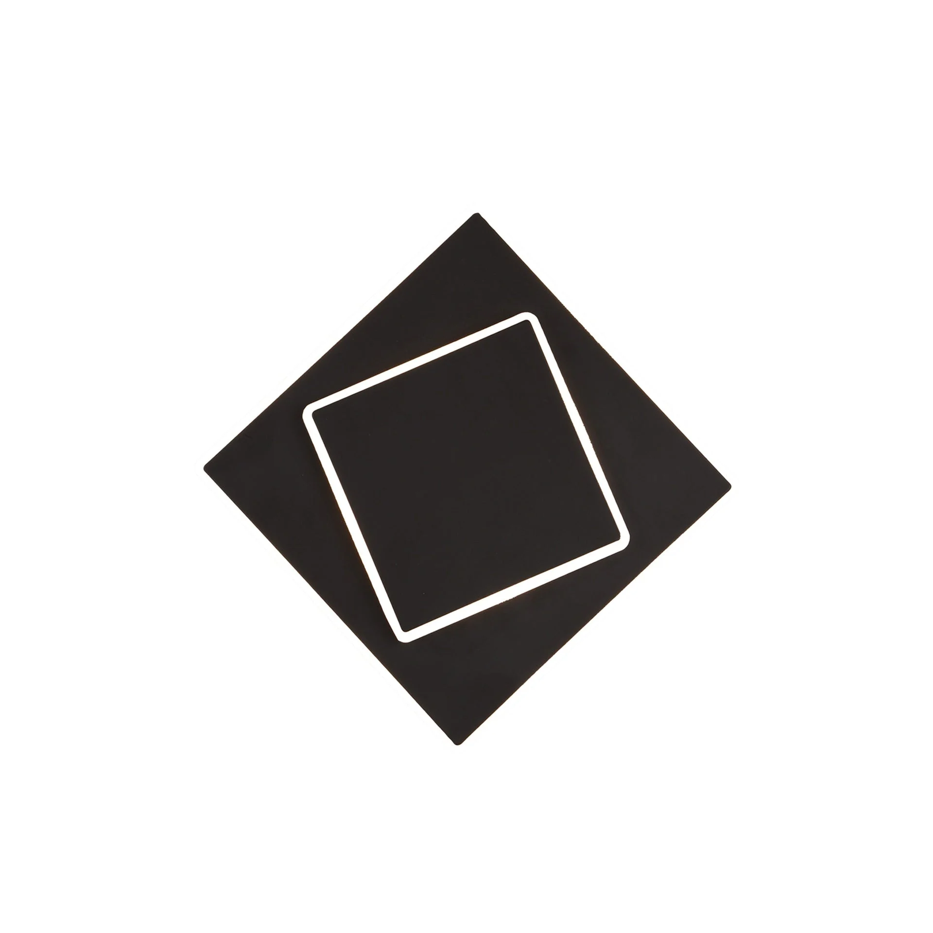Mantra Dakla Aplique LED negro 6428