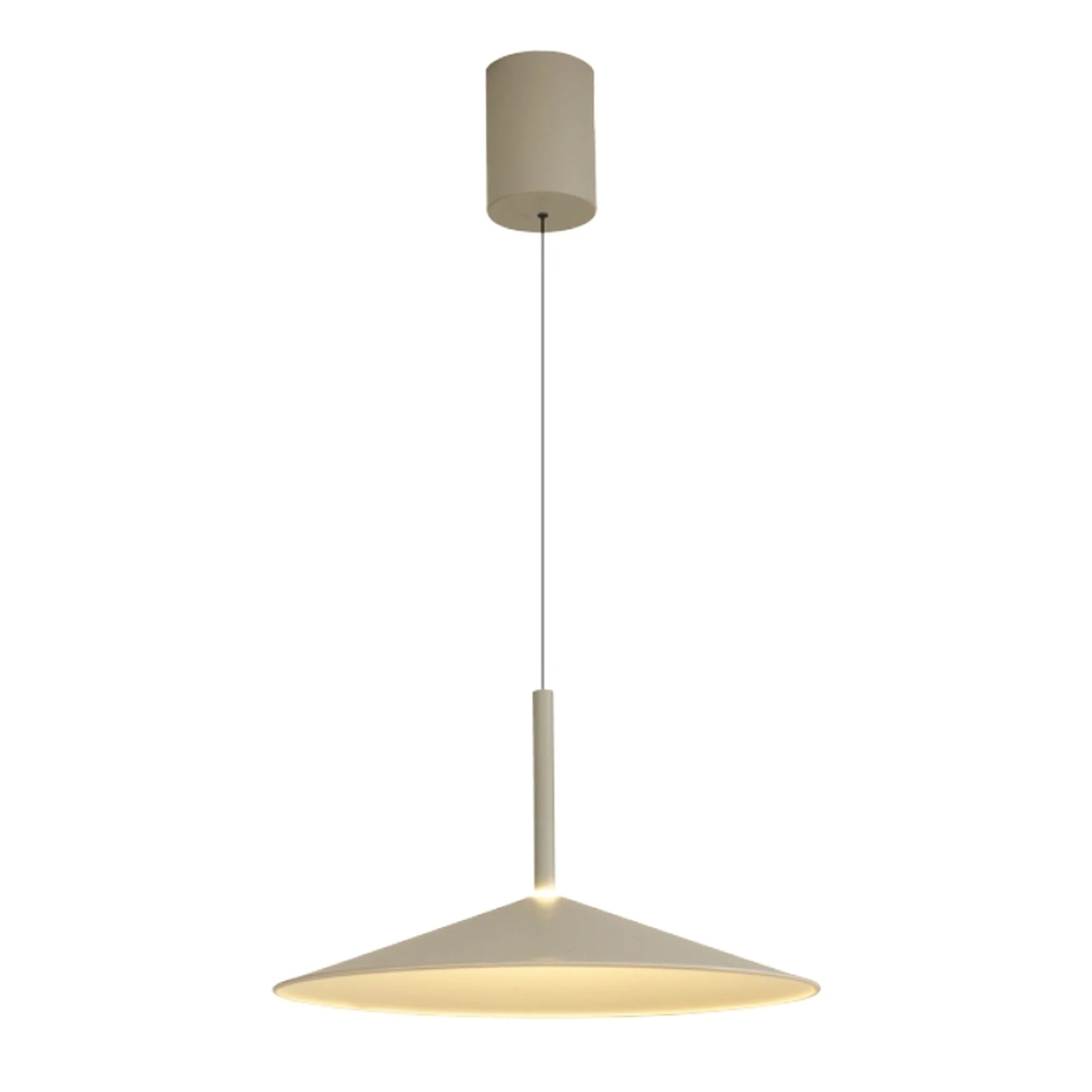 Lámpara de techo Mantra Calice grande LED aluminio 3000 IP20 Ø48cm 7893