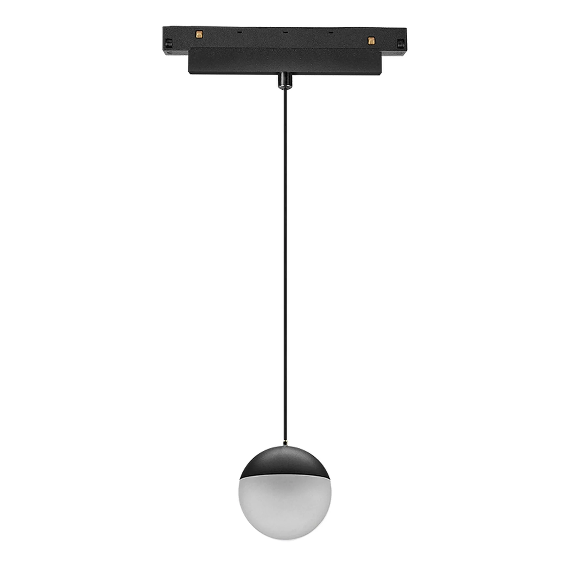 Empotrable Mantra Magneto LED aluminio negro 3000 regulable IP20 Ø9,5cm 8443