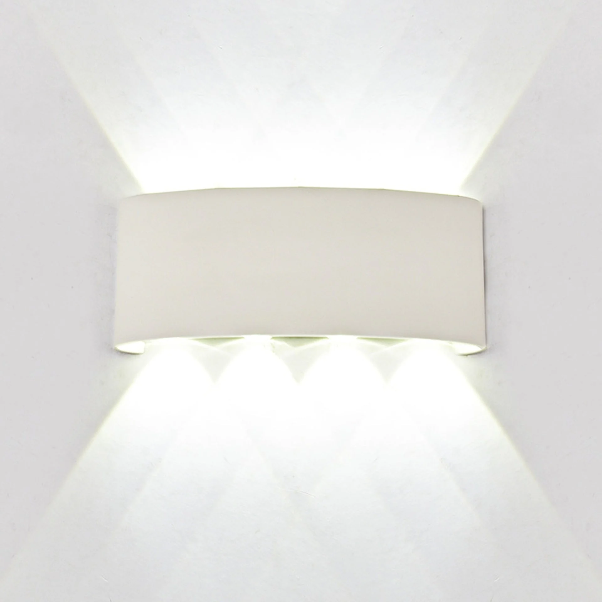 Aplique de exterior Mantra Arcs LED aluminio beige 3000 IP54 9cm 7814