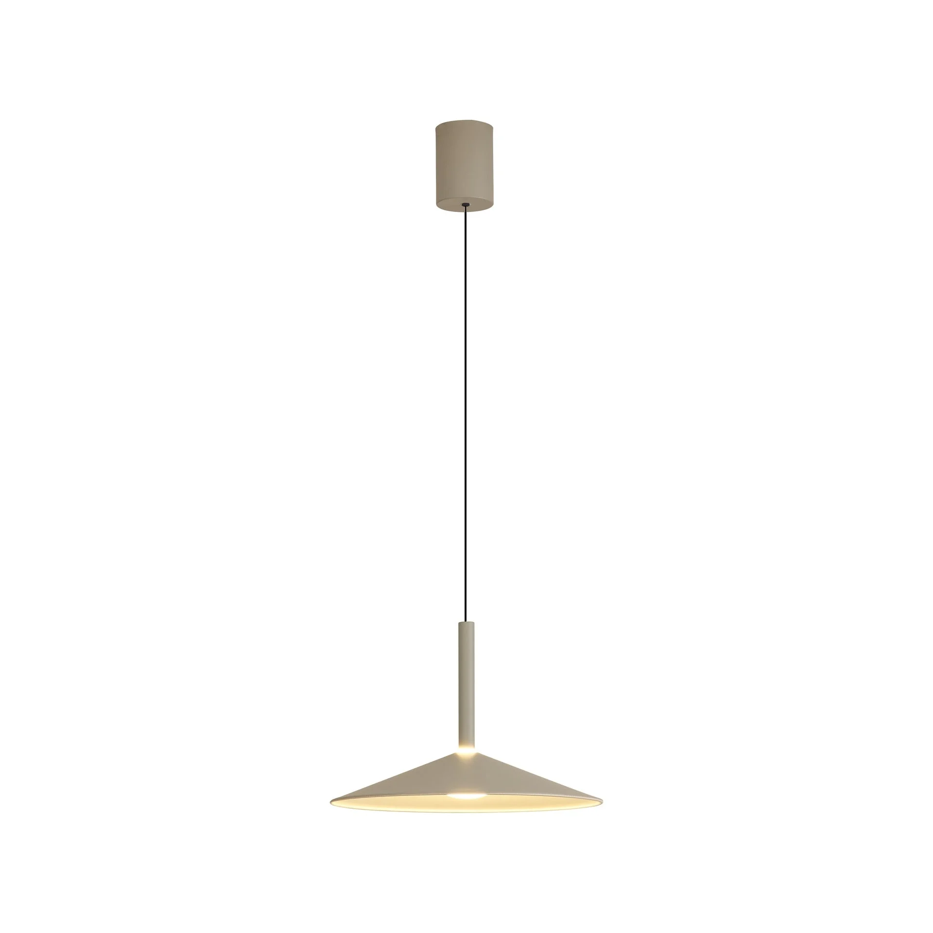 Lámpara de techo Mantra Calice grande LED aluminio 3000 IP20 Ø32cm 7897