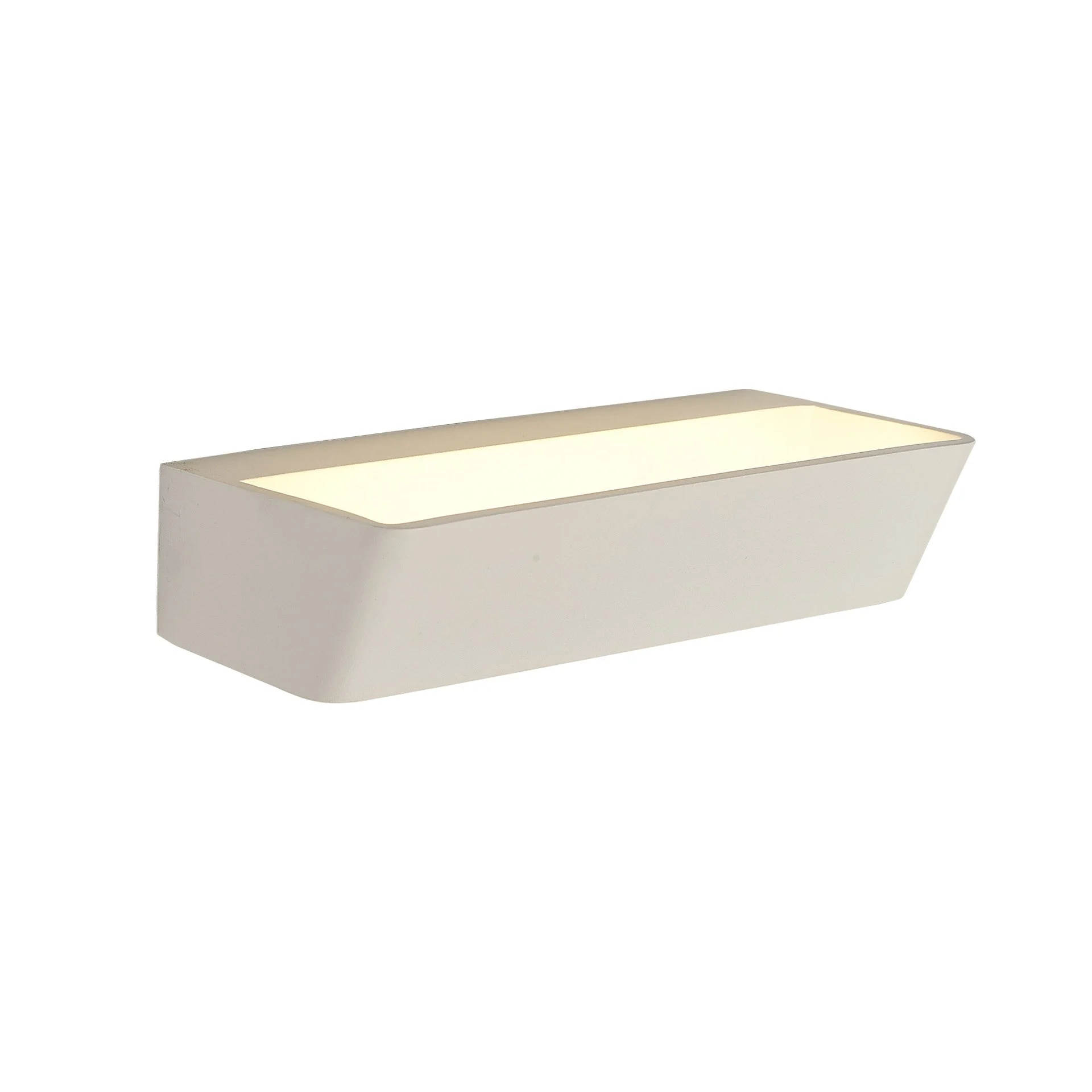 Aplique de pared Mantra Altea LED aluminio blanco 3000K 22cm 21W 8093