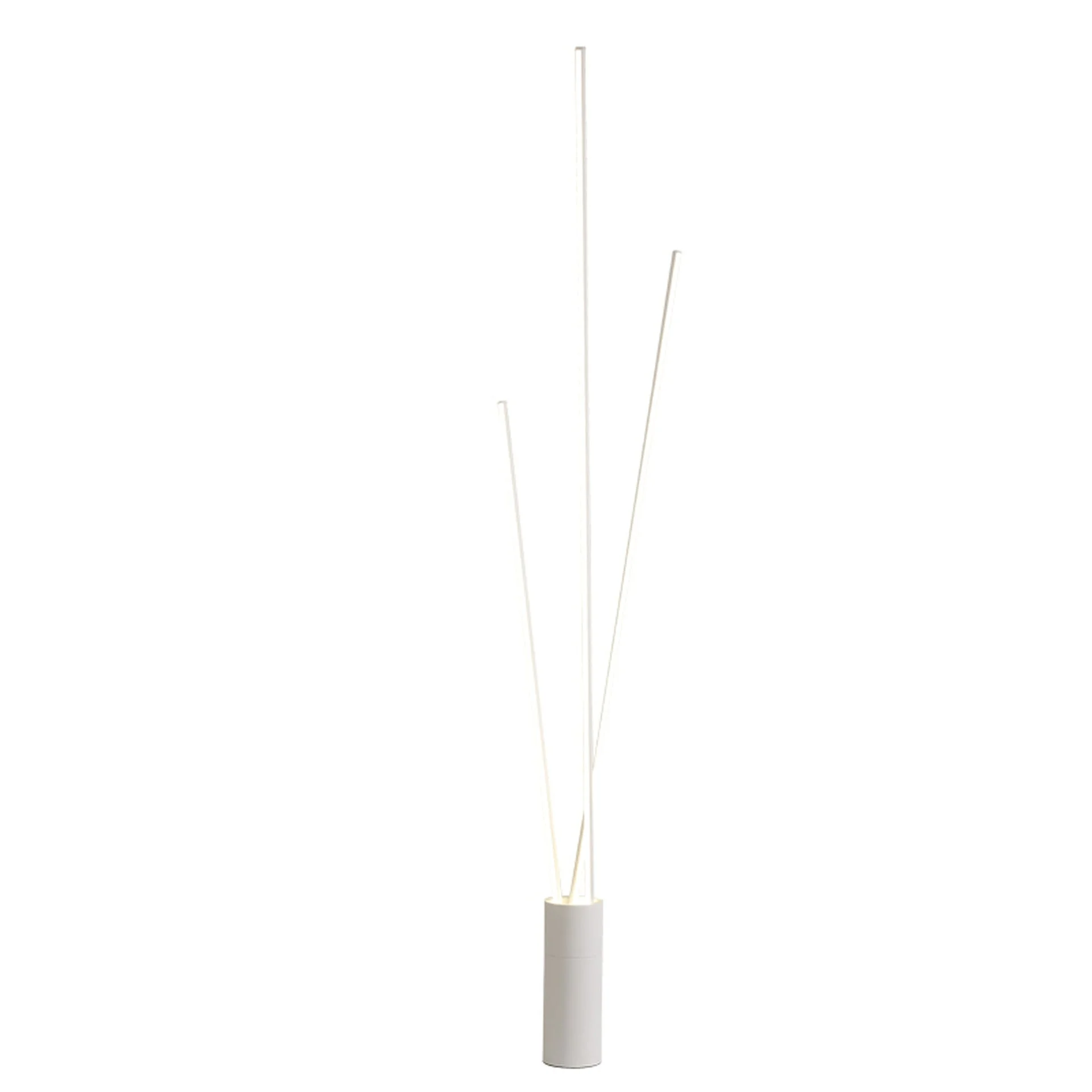 Mantra Vertical Lámpara de pie de salón LED 3000K regulable blanco 7347