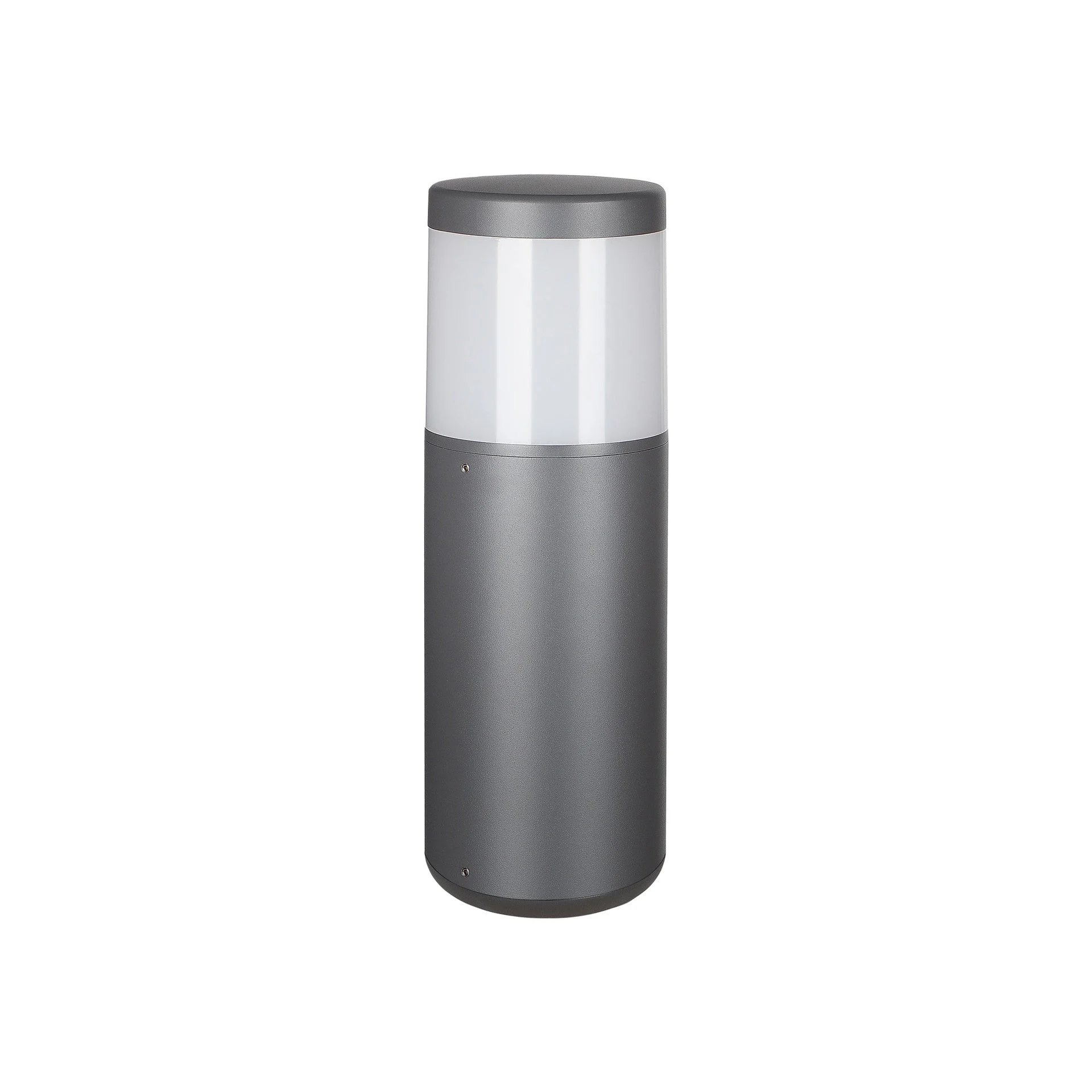 Baliza de exterior Mantra Chicago aluminio gris oscuro IP65 Ø12cm 8844