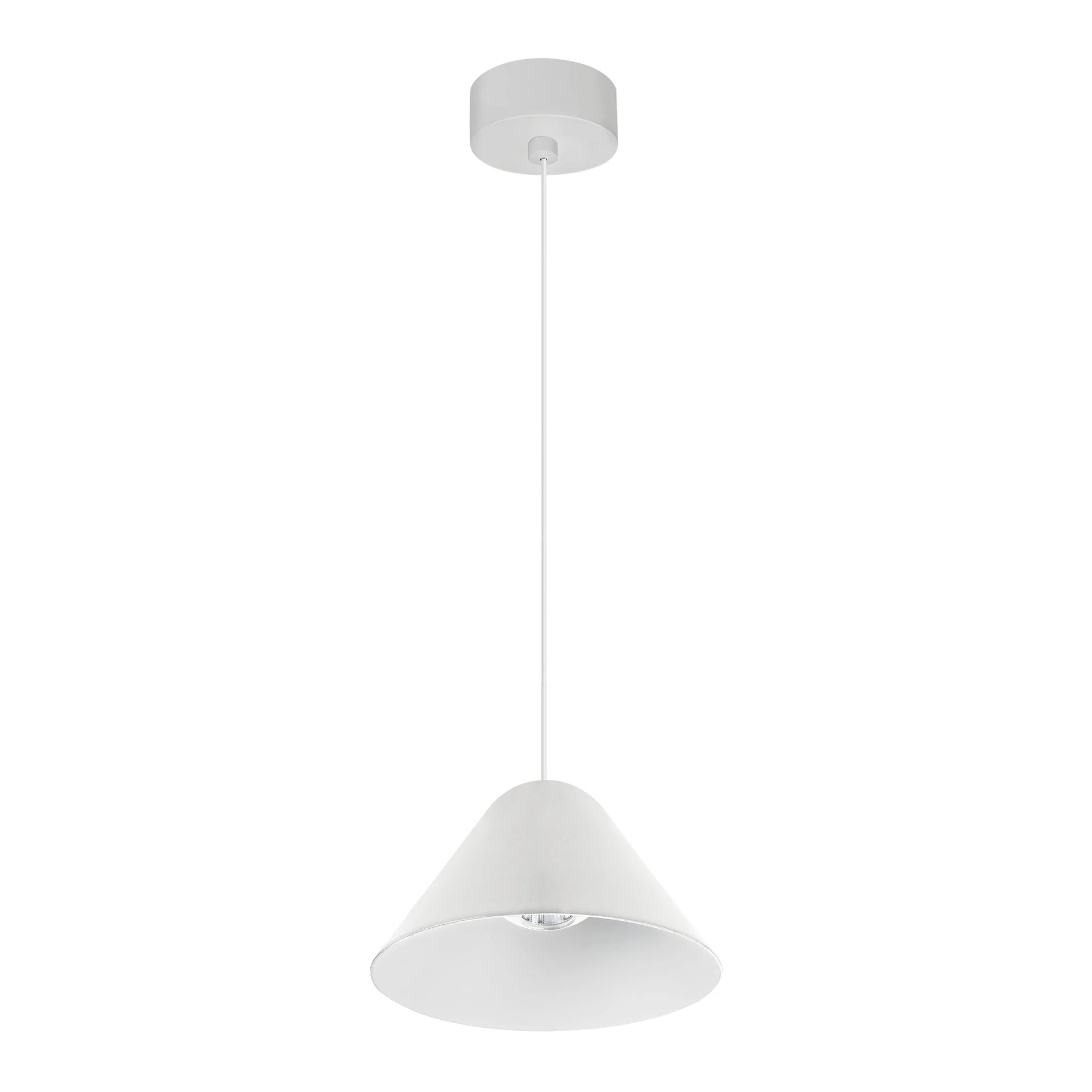 Lámpara de techo Mantra Gruissan LED aluminio blanco 3000 IP20 Ø12cm 8465