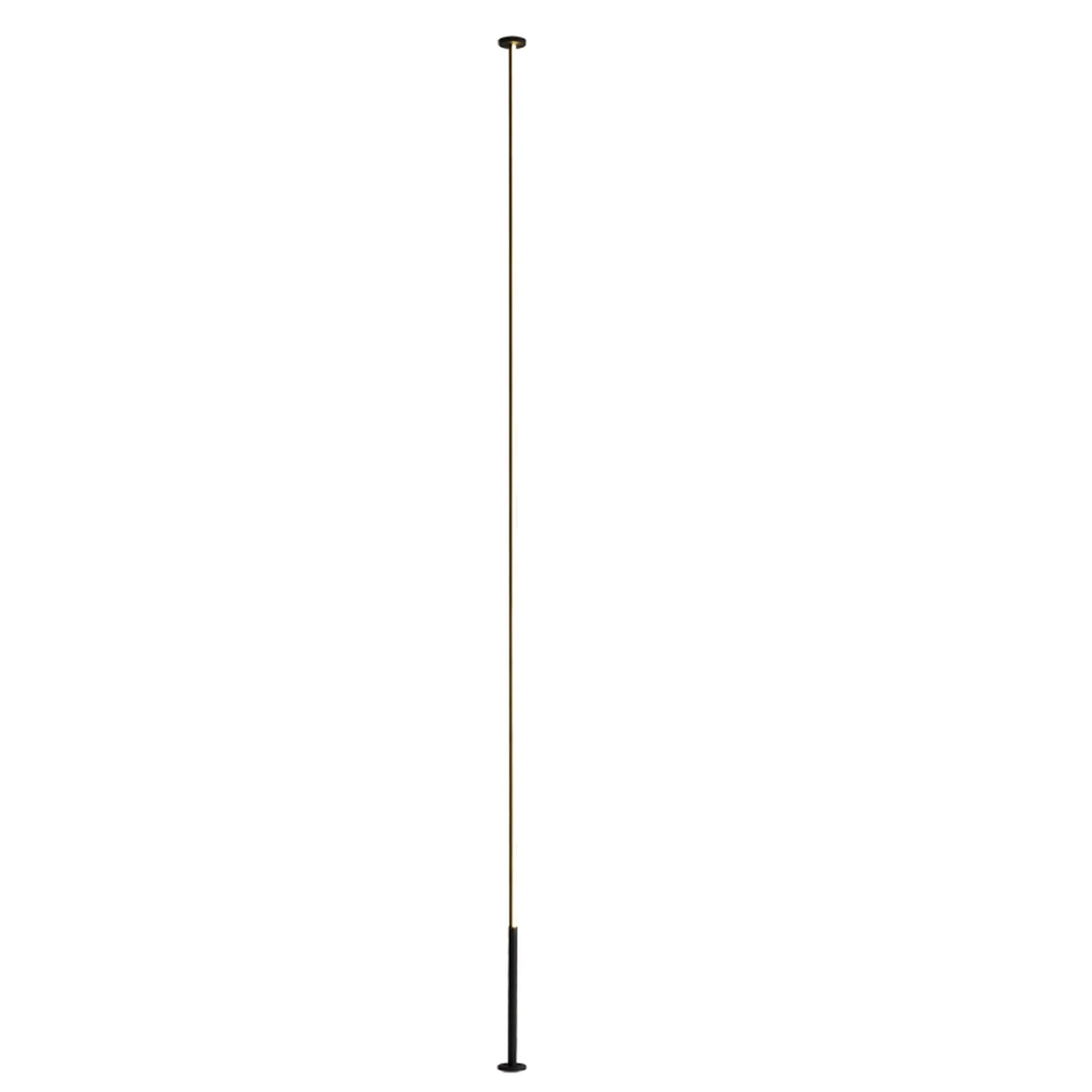 Mantra Vertical Lámpara pie de salón LED 3000K regulable negro 7354
