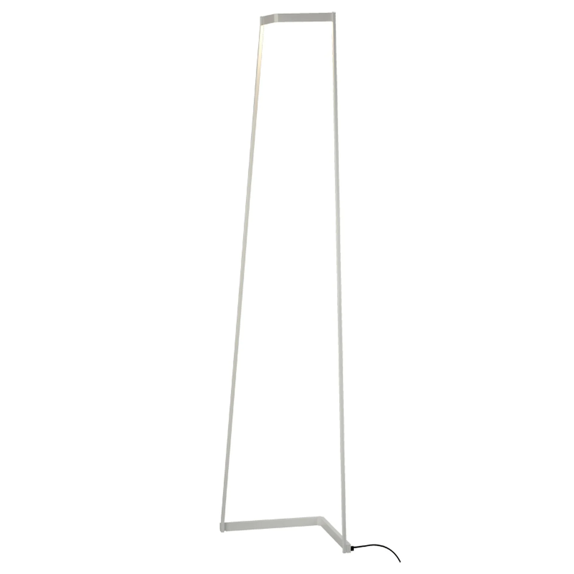 Mantra Minimal Lámpara pie de salón LED regulable 3000K 180cm blanco 7282