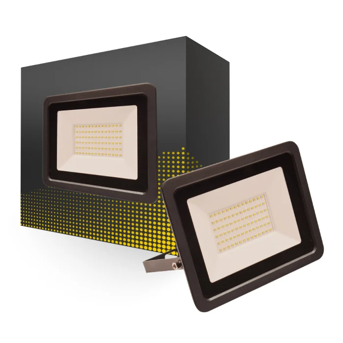 Bright Choice Proyector LED 50W 5000lm 100D - 840 Blanco Frio | IP66 - Simétrico