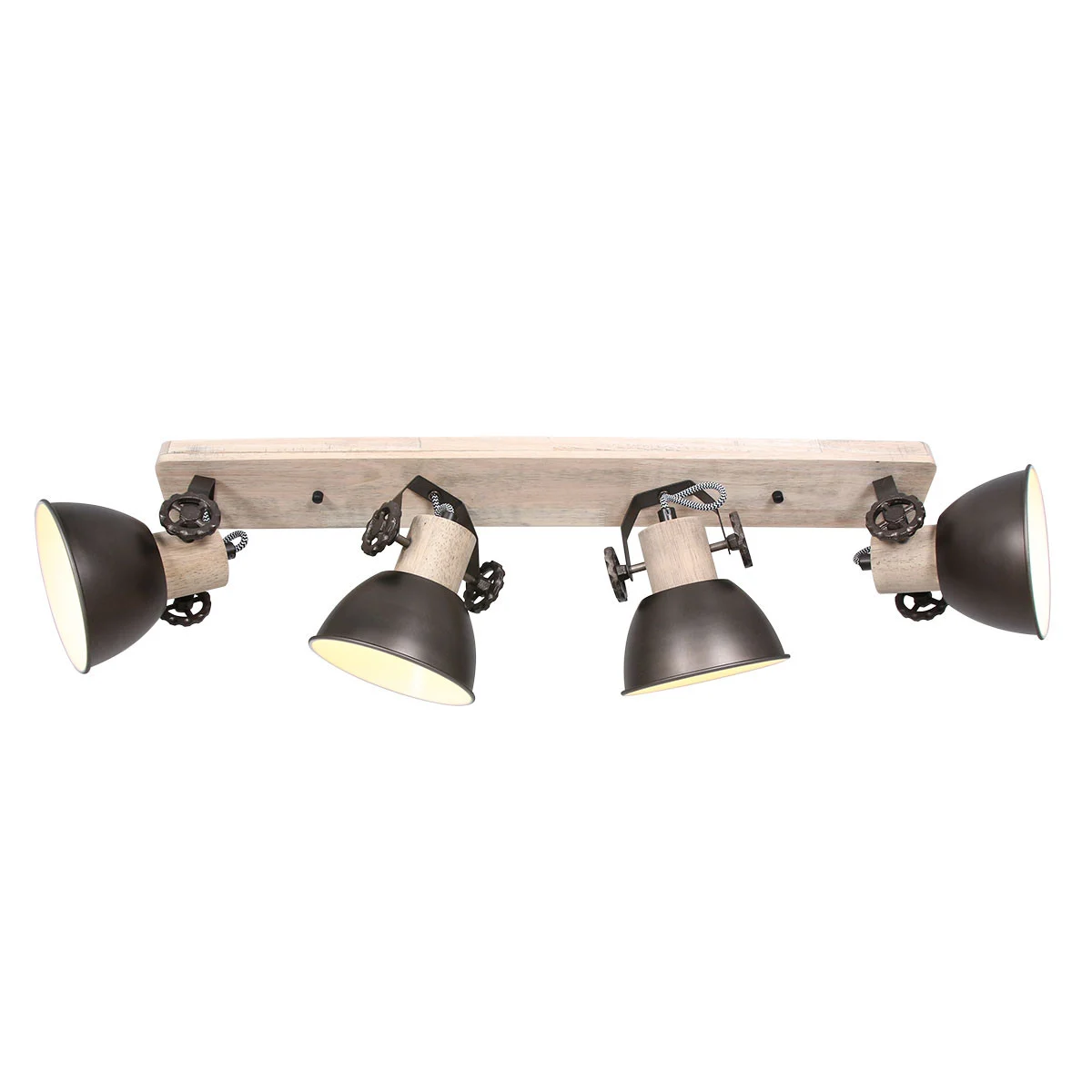Foco industrial cuatro luces Mexlite Gearwood