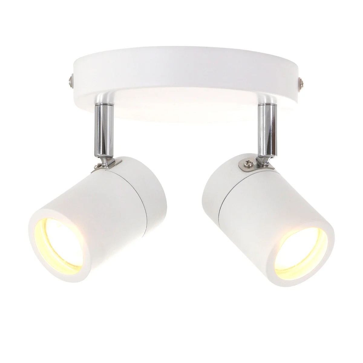 Foco moderno de metal blanco Mexlite Upround LED
