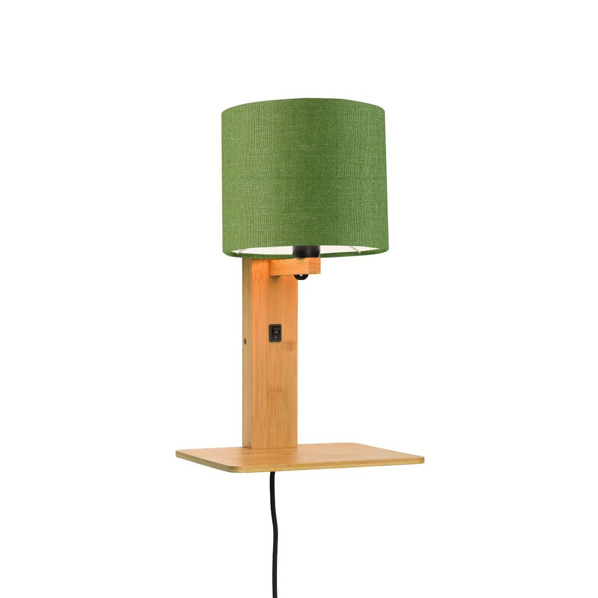 Lámpara de pared con plataforma verde natural GOOD & MOJO Andes