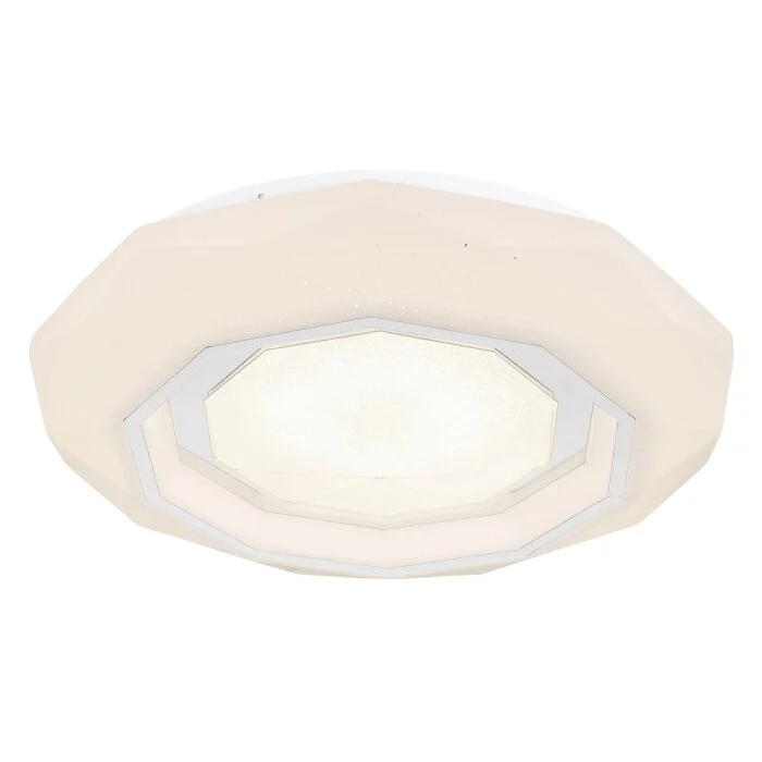 Globo HOKKI Lámpara de Techo LED Blanca, 1 luz, Mando a distancia