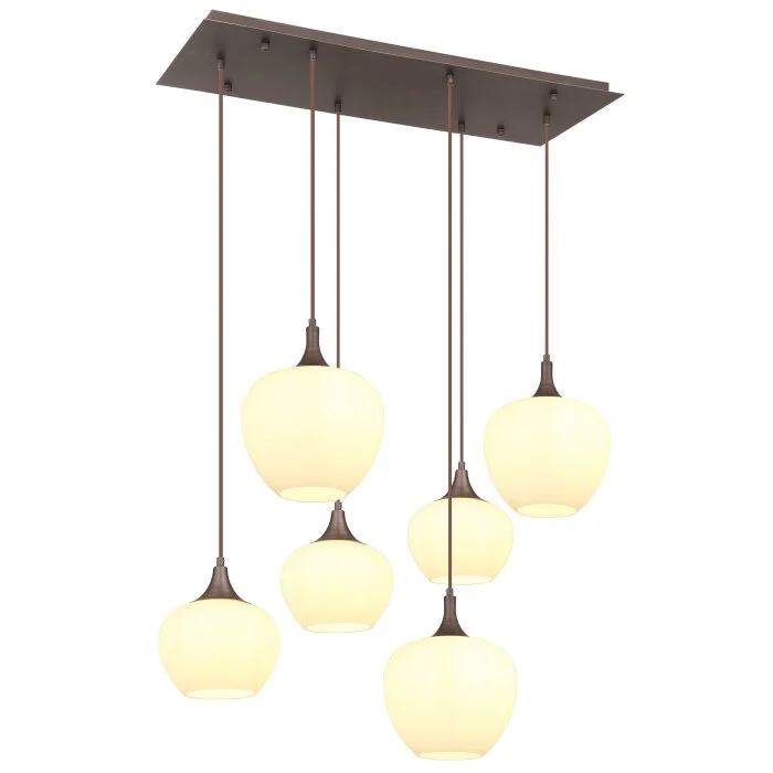Globo MAXY Lámpara Colgante Moca, 6 luces
