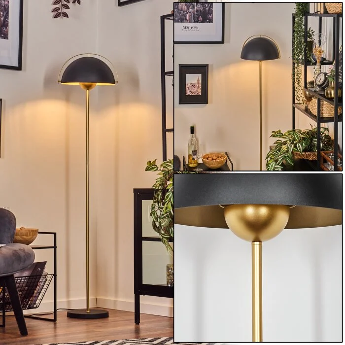 Guttsta Lámpara de pie dorado, 1 luz