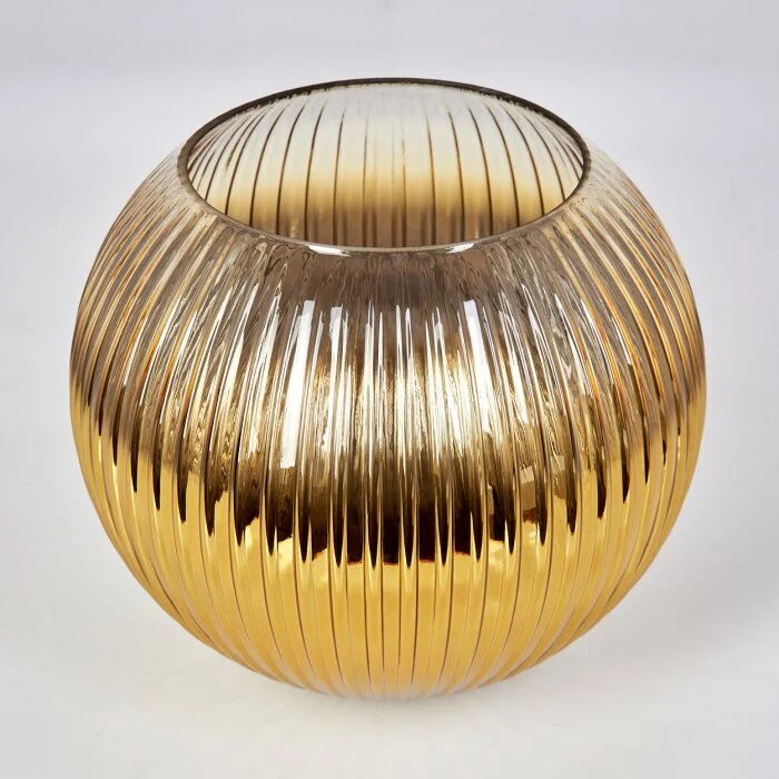 Koyoto Vidrio de recambio, Pieza de repuesto 25 cm dorado, Transparente